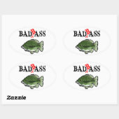 Bad Bass Stickers (Blatt)