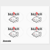 Bad Bass Stickers (Blatt)