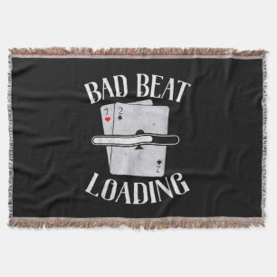 Bad Beat Loading Texas Holdem Casino Poker Decke