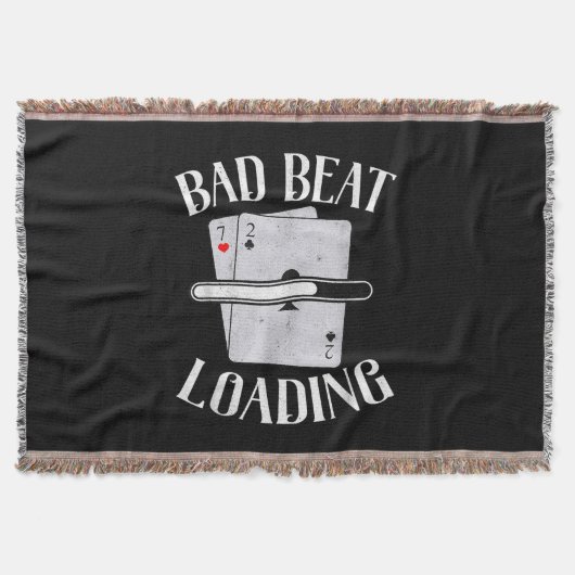 Bad Beat Loading Texas Holdem Casino Poker Decke (Vorderseite)