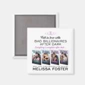 Bad Billionaires nach dunklem Romance Magnet (Vorderseite/Rückseite)