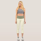 Bad Bone Skull & Crossbones Capri Leggings (Vorderseite)