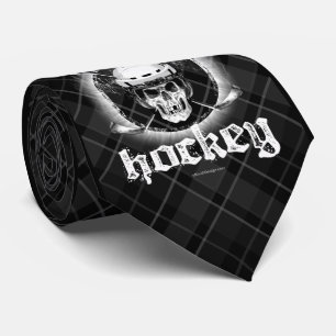 Bad Bonez Hockey Krawatte (dunkel)