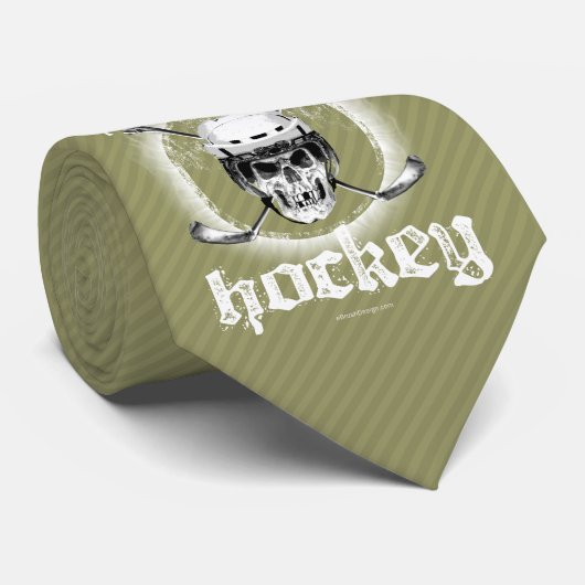 Bad Bonez Hockey Krawatte (leicht) (Gerollt)