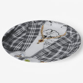 Bad & Boo-Jee Bride Pappteller (Schrägansicht)