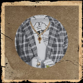 Bad & Boo-Jee Bride Pappteller