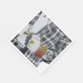 Bad & Boo-Jee Bride Serviette (Ecke)