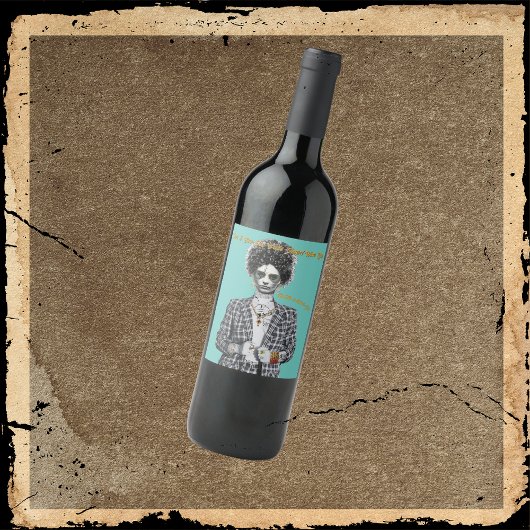 Bad & Boo-Jee Bride Weinetikett