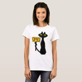 Bad Boogie -Die Katze- Damen T-Shirts (Vorne ganz)