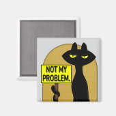 Bad Boogie Fanny Magnet - Nicht mein Problem Schil (Vorderseite/Rückseite)