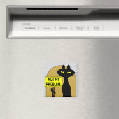Bad Boogie Fanny Magnet - Nicht mein Problem Schil (In Situ (Geschirrspüler))