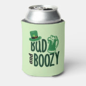 Bad & Boozy: Personalisiertes Golfer Irish Beer Dosenkühler (Kanne Rückseite)