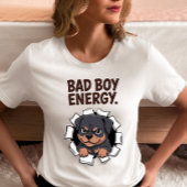Bad Boy Energy Rottweiler Tri-Blend Shirt