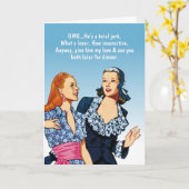 Bad Boyfriend/ Ehband Karte (Gelbe Blume)