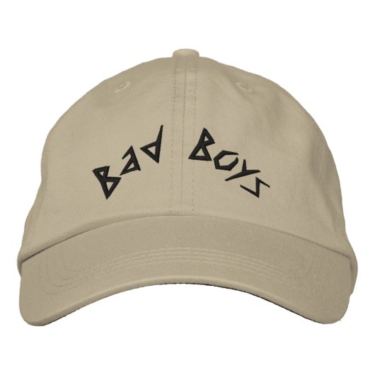 Bad Boys bestickte Cap Kappe (Vorderseite)