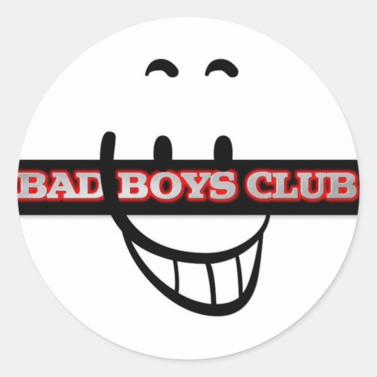 BAD BOYS CLUB STICKERS (Vorderseite)