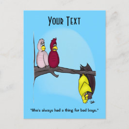 Bad Boys Postcard Feiertagspostkarte