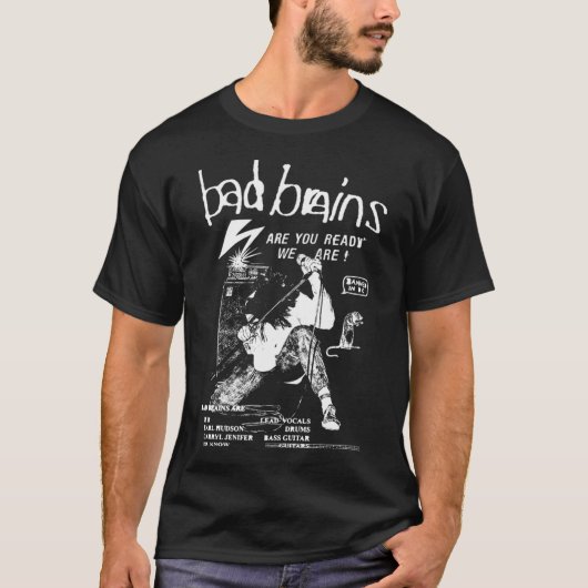 Bad Brains Punk T-Shirt (Vorderseite)