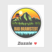 Bad Bramstedt, Deutschland Aufkleber (Blatt)
