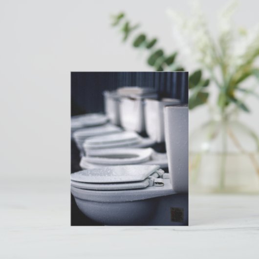 Bad Break!! Postkarte (Stehend Vorderseite)