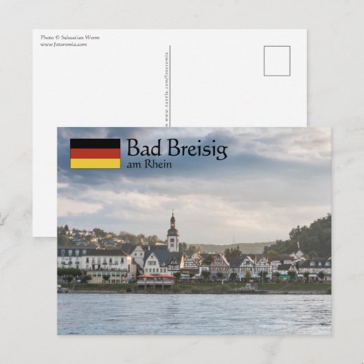 Bad Breisig Deutschland Postkarte (Vorne/Hinten)