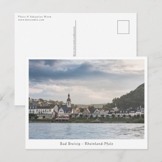 Bad Breisig Deutschland Postkarte (Vorne/Hinten)