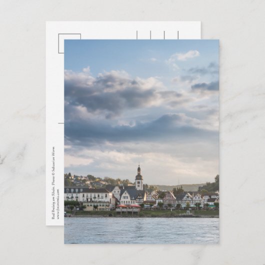 Bad Breisig Postkarte (Vorne/Hinten)