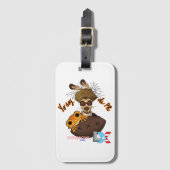 Bad Bunny Gepäckanhänger (Vorderseite Vertikal)