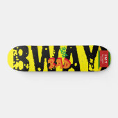 BAD BWAY JMT JAMAICA 7 3/4" Skateboarddecke Skateboard (Horizontal)