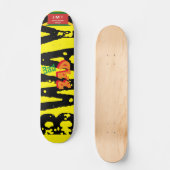 BAD BWAY JMT JAMAICA 7 3/4" Skateboarddecke Skateboard (Vorderseite)