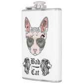 Bad Cat Flachmann (Links)