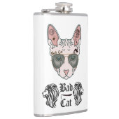 Bad Cat Flachmann (Rechts)