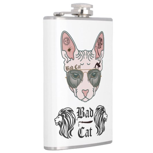 Bad Cat Flachmann (Rechts)