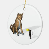 Bad Cat Keramikornament (Links)