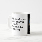 Bad Cat Pick Up Lines #3 Kaffeetasse (Vorderseite Links)