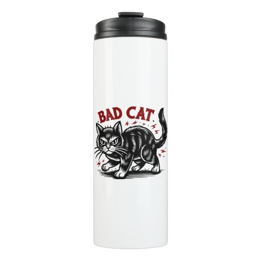 Bad Cat Thermosbecher (Vorderseite)