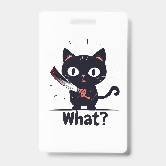 Bad Cat - Was? Ausweis (Vorderseite)