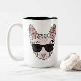 Bad Cat Zweifarbige Tasse