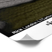 Bad Cemetary Grafitti Funny Poster (Ecke)