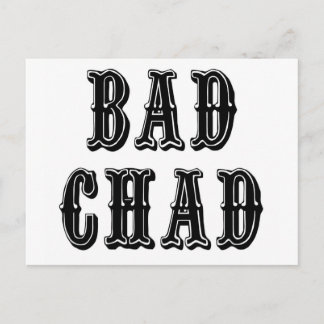 Bad Chad Postkarte