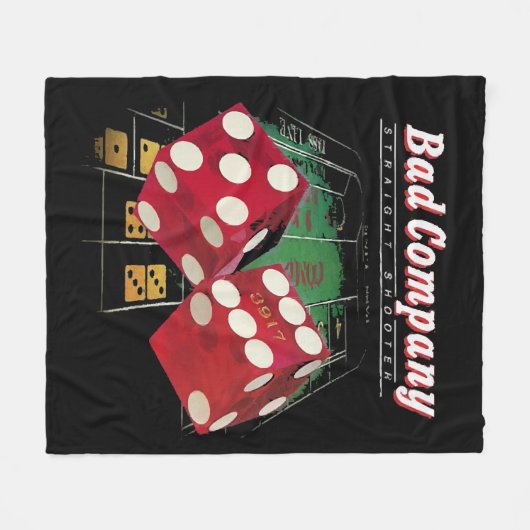 Bad Company Blues Eine Hommage an Paul Rodgers Fleecedecke (Vorderseite (Horizontal))