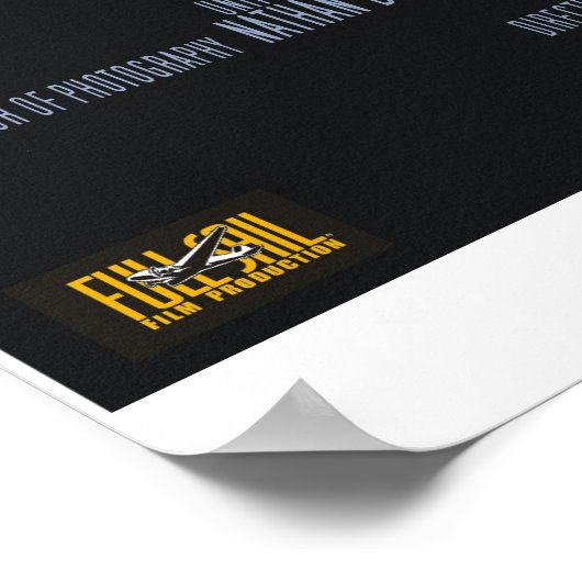 Bad Company Poster (Ecke)