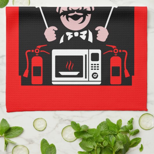 Bad Cook Geschenk Geschirrtuch (Gefaltet)