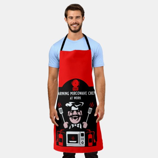 Bad Cook Geschenk Schürze (Getragen)