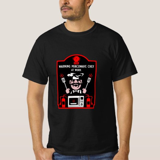Bad Cook Geschenk T-Shirt (Vorderseite)