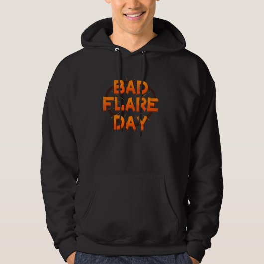 Bad Day Crps Komplexes regionales Schmerzsyndrom O Hoodie (Vorderseite)