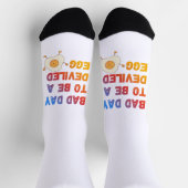 Bad Day to Be a Deviled Egg Socken (Oben)