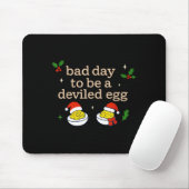 Bad Day To Be A Deviled Egg Thanksgiving Dinner Ch Mousepad (Mit Mouse)