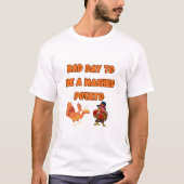 "BAD DAY TO BE A MASHED POTATO" T-Shirt (Vorderseite)