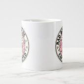 Bad Day to Be Caffeinated Coffee Mug  Jumbo-Tasse (Vorderseite)